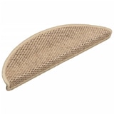 thumbnail of vidaXL Treppenmatten Selbstklebend Sisal-Optik 15 Stk. 56x17x3 cm Sand