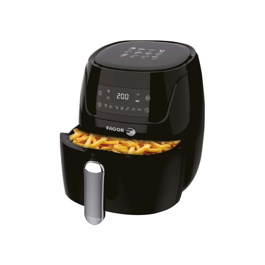 FAGOR - Freidora de aire Naturfry 5,7L. 1800W de potencia. Capacidad de 5.7L. Tecnología de convencción.