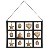 thumbnail of Décoration murale en métal patiné