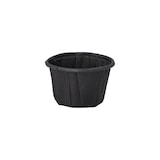 thumbnail of 250 Dressingbecher, Papier 25 ml Ø 4,4 cm · 2,8 cm schwarz