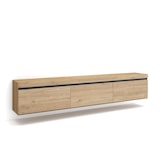 thumbnail of Mobile TV Soggiorno, Ampio spazio a disposizione, 240x35x45cm, Sospeso, da appendere, Stile moderno, Rovere _ 501_3