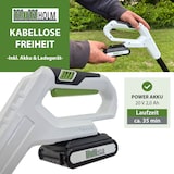 thumbnail of Akku Rasentrimmer 20 V 2,0 Ah Akku & Ladegerät 26 cm Kantenschneider Trimmer inkl. 20x Nylonmesser