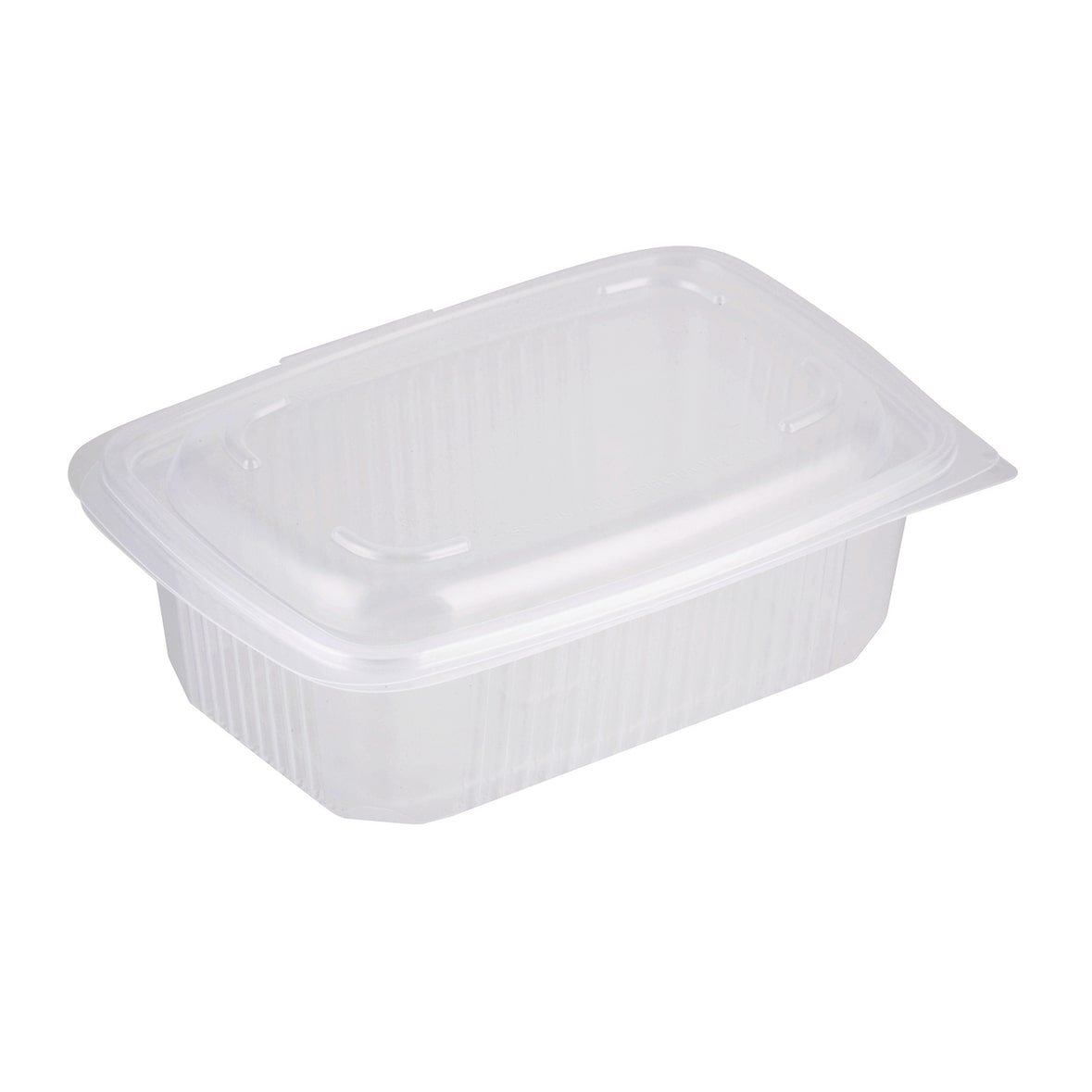 METRO Professional Voedselcontainer, polypropyleen, 800 ml, met deksel, transparant, 50 stuks