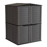 thumbnail of Abri de Jardin Extérieur 5500L Gris Anthracite - Polypropylène 151x208x200 - Cabanon de jardin Plancher intégré ARTPLAST