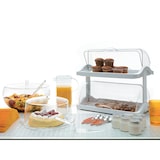 thumbnail of Vitrine plástica de 2 níveis para motocicletas Guzzini, 44 x 33 x 42 cm