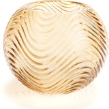 thumbnail of Kugelvase Nais Senf - Gelb Rund Glas Amadeus