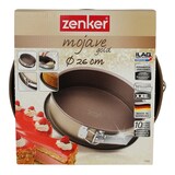 thumbnail of Zenker Tortiera apribile Mojave ad 1 fondo  con base sporgente in antiaderente ø 26 cm. Linea Mojave