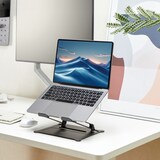 thumbnail of ACT AC8140 Laptopstandaard | Inklapbaar | Traploos in hoogte verstelbaar | Tot 15.6" | Ergonomisch | Aluminium