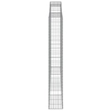 thumbnail of vidaXL Gabionen mit Hochbogen 2 Stk. 300x30x200/220cm Verzinktes Eisen