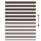 thumbnail of Dubbel rolgordijn zijtrek Duo rolgordijn 120 x 175 cm bruin