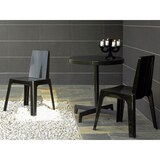 thumbnail of Resol SPUTNIK Table Ronde Intérieure, Extérieure Ø60 Pied Noir - Tableau Noir