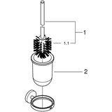 thumbnail of Grohe WC-Bürstengarnitur ESSENTIALS Wdm
