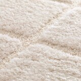 thumbnail of Tapis rectangulaire à poils longs style shaggy écru 160 x 230 cm - Oviala