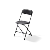 thumbnail of Chaise pliable Noir (Lot de 7) - Feros