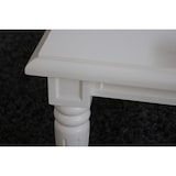 thumbnail of Amaretta Couchtisch antik weiß, antik patiniert 100x100 cm mit 1 Schublade.