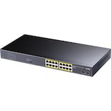 thumbnail of CUDY GS1020PS2 16-Port Gigabit PoE+ Switch 2 Gigabit SFP Ports 200W