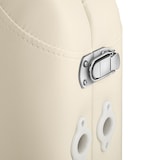 thumbnail of 2 Zonen Massageliege-Set mit Polsterung, Massagerollen und Aluminiumgestellbeige