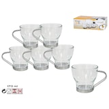 thumbnail of BERGNER - Set van 6 glazen bekers van 170 ml