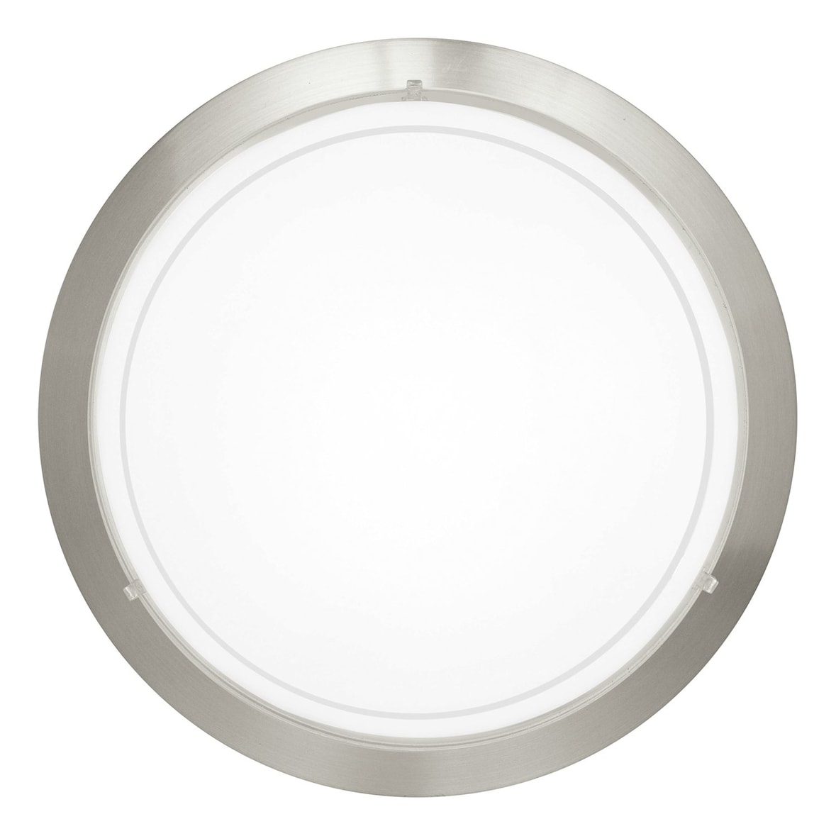 EGLO EASINGTON Plafoniera Soffitto In Acciaio Nichel - Lampadario Moderno Con Portalampada E27, 60W, Design Vintage - 4