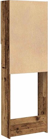 thumbnail of vidaXL Waschmaschinenschrank Altholz-Optik 64x25,5x190 cm