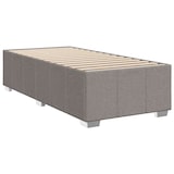 thumbnail of vidaXL Boxspringbett mit Matratze Taupe 100x200 cm Stoff