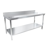 thumbnail of METRO Professional Mesa de trabajo GWTS4187, acero inoxidable, 180 x 70 x 85 cm, plata