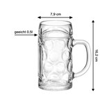 thumbnail of Van Well München Bierkrug 0,5 l geeicht 2er Set