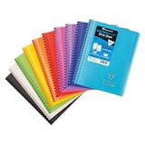 thumbnail of Clairefontaine 10x Koverbook, Zeichenblock/Skizzenblock mit Doppelspiralbindung, A5, 50 Bl blanko weiß 125g, Einband aus PP - Sortiert 361201C