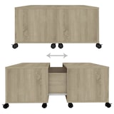 thumbnail of vidaXL Couchtisch Sonoma-Eiche 75x75x38 cm Holzwerkstoff
