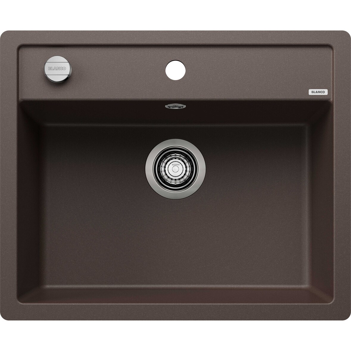 BLANCO DALAGO 6-F Einbauspüle SILGRANIT felsgrau ab 60 cm Excenter