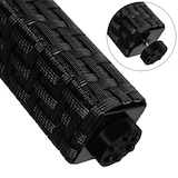 thumbnail of Casaria Poly Rattan Sitzgruppe 8+1 Hochlehner Schwarz