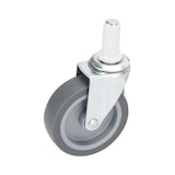 thumbnail of METRO Professional Wagen mit Doppeleimer, PP / Eisen, 45 x 75 x 90 cm, 2 x 23 L, blau / rot