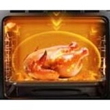 thumbnail of Midea Kompakt-Einbau-Backofen + Mikrowelle MEK45KIX 45 cm, 13 Funktionen, 5 Mikrowellen-Kombi-Funktionen