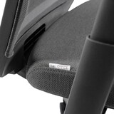 thumbnail of Bureaustoel / draaistoel COLORE rugleuning mesh / zitting stof zwart hjh OFFICE