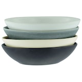 thumbnail of CreaTable Pietra Bunt Suppenteller 4-tlg Steinzeug