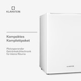 thumbnail of Klarstein Happy Hour Minibar 40L 5-15°C 23 dB LED-Licht Weiß