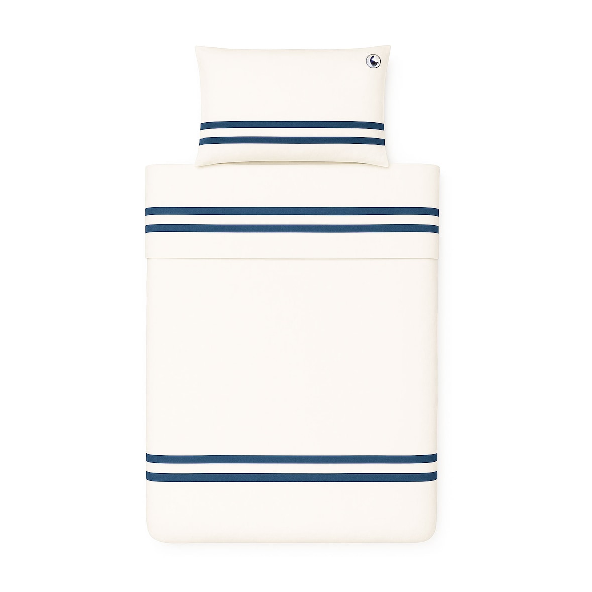 El Ganso - Set Bettbezug Einzel 155x200, Spannbettlaken 90x200, Kissenbezug 45x115 - 100% Baumwolle 180TC