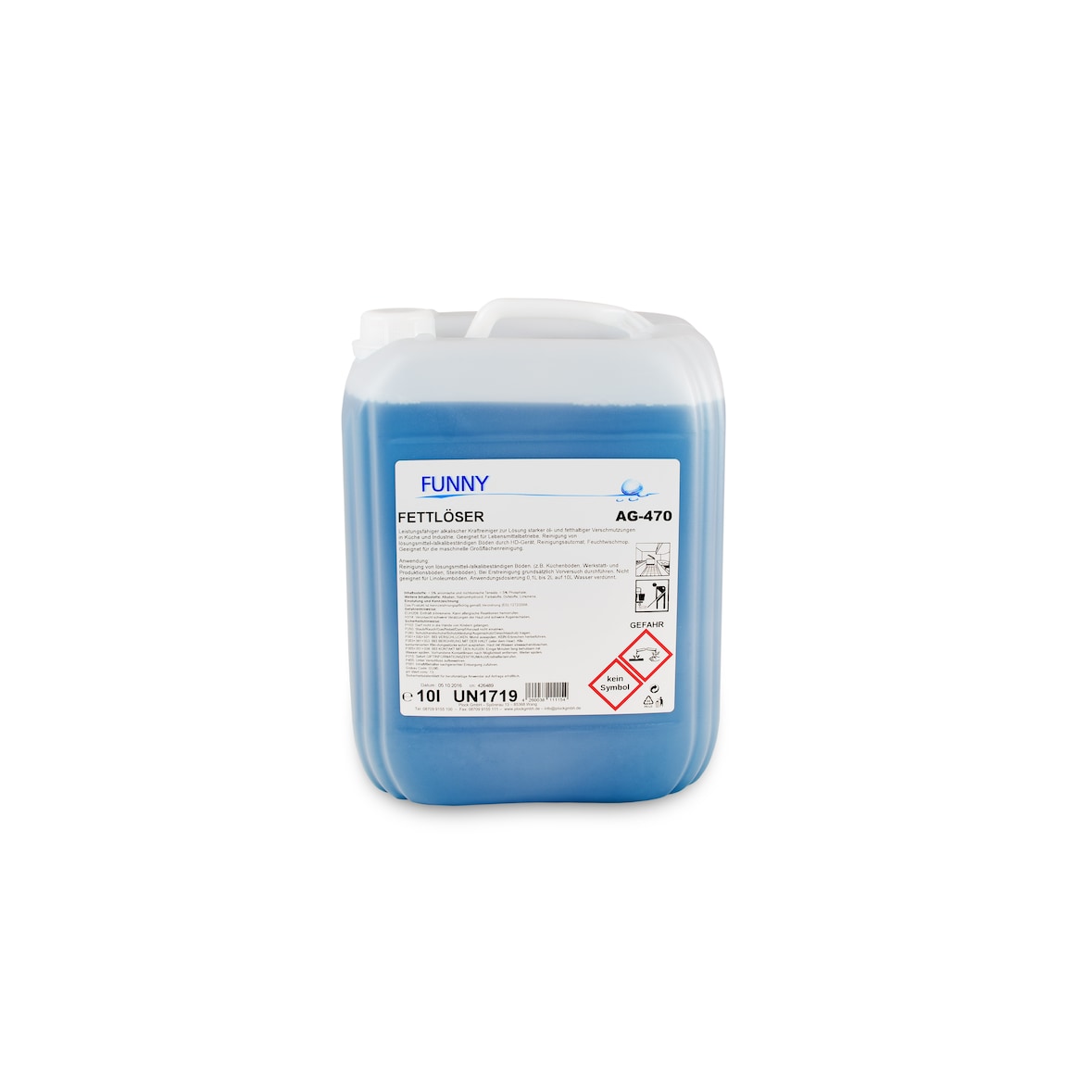 Funny Fettlöser, effektiver Kraftreiniger, 10 Liter