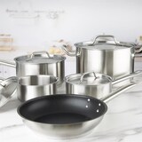 thumbnail of Vogue Cook Like A Pro 5-teiliges Induktionskochgeschirr-Set aus Edelstahl