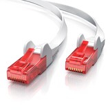 thumbnail of CSL Cat 6 Flachband LAN Kabel - mehrfach geschirmt - UTP Gigabit - 1000 Mbit/s - Patchkabel Flachkabel - Netzwerkkabel - 30m