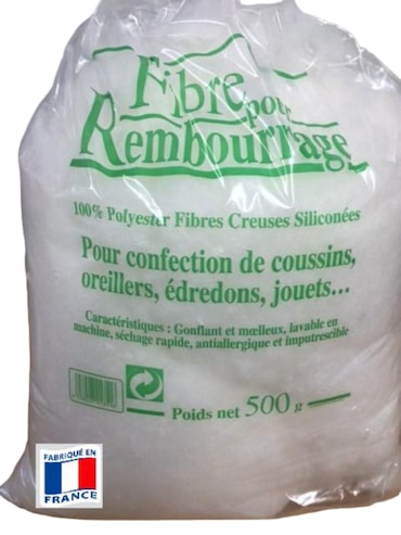 Ouate De Rembourrage Microfibre - 12 Kg, Blanc - Pour Coussins, Peluches, Housses De Bouillotte - Lavable à 40°C - 3