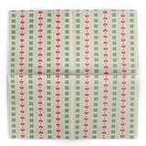 thumbnail of Sovie HOME Weihnachtsserviette Trixi in Rot-Grün aus Linclass® Airlaid 40 x 40 cm, 12 Stück