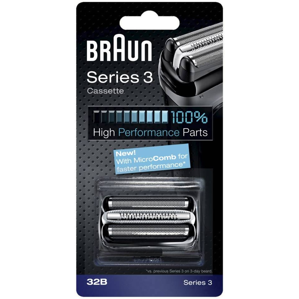 Braun 32B Scherkopf Schwarz 1 Set 072850