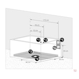 thumbnail of Whirlpool mit Reinigungsfunktion, Pool  Badewanne Wanne AcquaVapore W83R-A ohne +0.-€