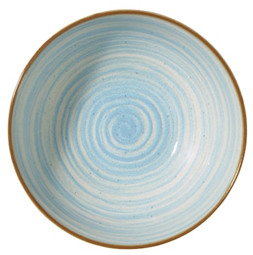 METRO Professional Cuenco Madleen, cerámica de gres, Ø 16 cm, azul, 6 unidades