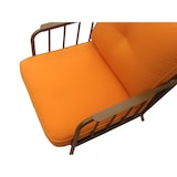 thumbnail of METRO PROFESSIONAL Outdoor Sofa Lounge-Set 3-tlg., Stahl/Polyester, 2 Sessel, 1 Tisch, gelb/gold