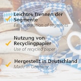 thumbnail of HEKU 30 Stück Luftschlangen Partybänder  Recycelbare Deko für bayerische Feiern  vielseitige Wiesn-Dekoration, umweltfreundlich, leicht trennbar