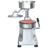 thumbnail of vidaXL Hamburgerpersmachine met 500 scheidingsbladen 13 cm aluminium