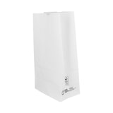 thumbnail of MONOUSO - Papiertüten ohne Henkel Kraft-Weiss 50g/m² 12+8x24cm (25 Stück)