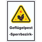 thumbnail of Geflügelpest Aufkleber A0 (841x1189mm)